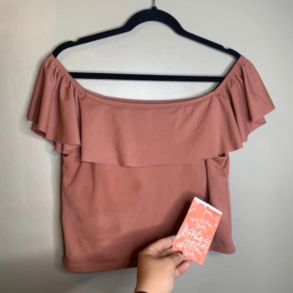 Kortni Jean Swim Top XL new with tags